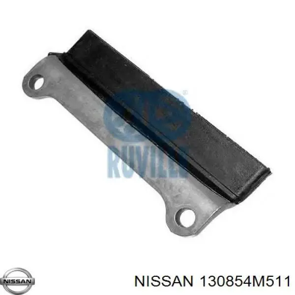 130854M511 Nissan amortecedor de cadeia do mecanismo de distribuição de gás, superior cbc