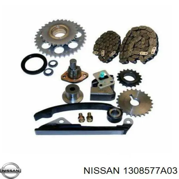 Успокоитель цепи ГРМ, левый Nissan/Infiniti 1308577A03 цена, от 17.16 USD