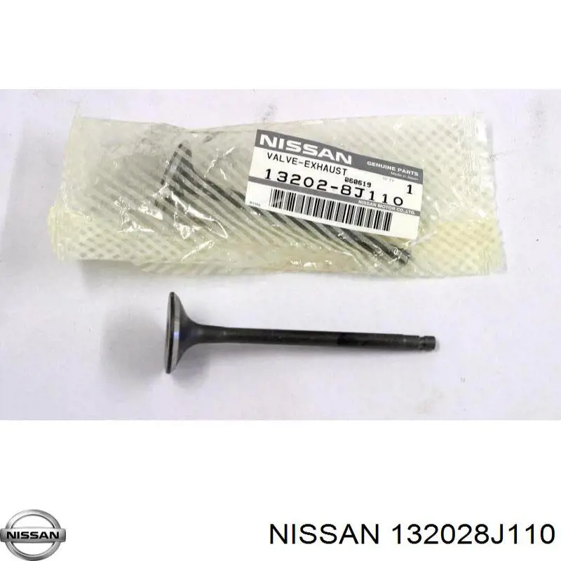 Клапан выпускной на Nissan Pathfinder R51