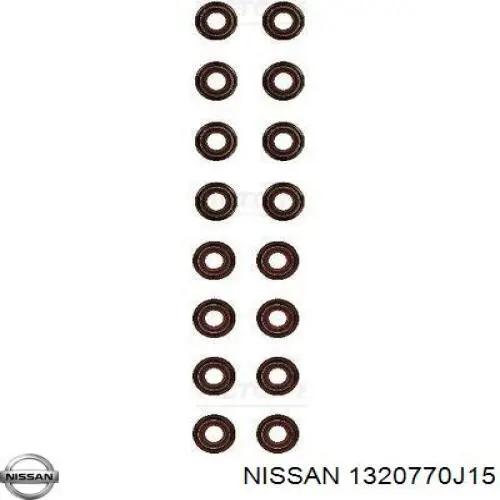 Маслосъемный сальник клапана впуск/выпуск Nissan/Infiniti 1320770J15 цена, от 1.51 USD