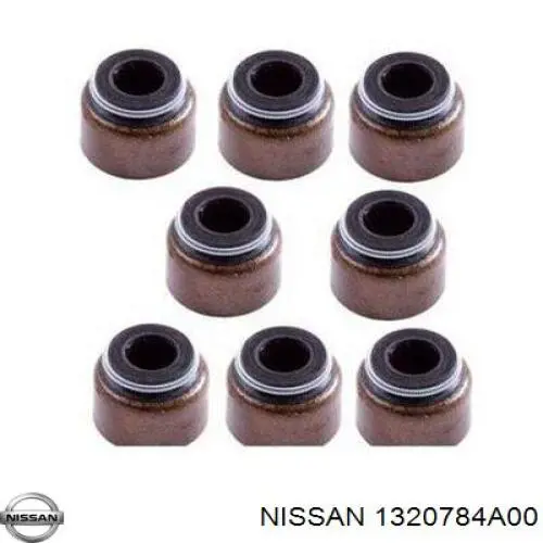 1320784A00 Nissan сальник клапана (маслосъемный, впуск/выпуск)