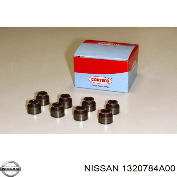 Купить 1320784A00 Nissan/Infiniti Сальник клапана (маслосъемный), впуск/выпуск