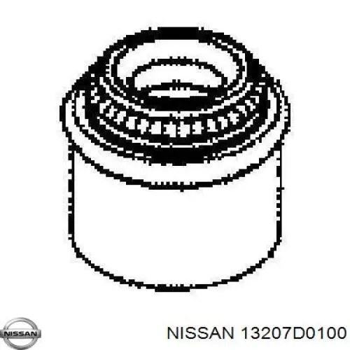 Маслосъемные колпачки Nissan/Infiniti 132072B500