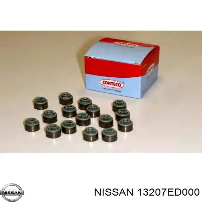Сальник клапана (маслосъемный), впуск/выпуск на Nissan Tiida PRC ASIA 