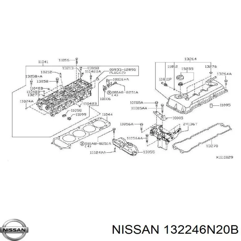 132246N20B Nissan 