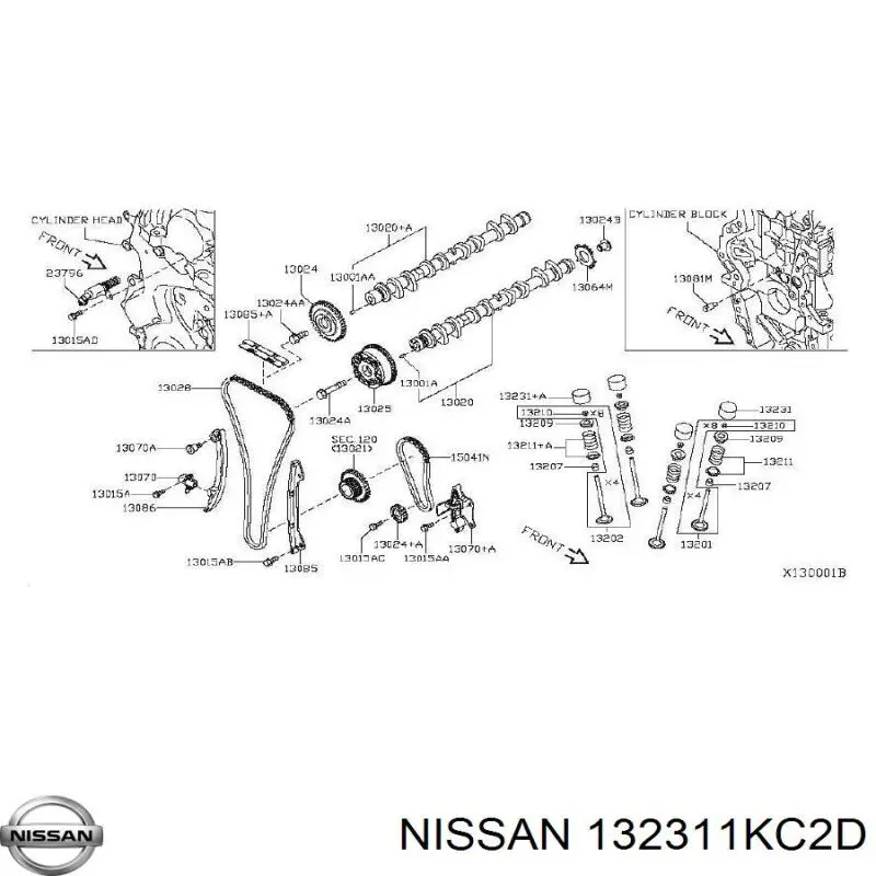 132311KC2D Nissan/Infiniti Гидрокомпенсатор