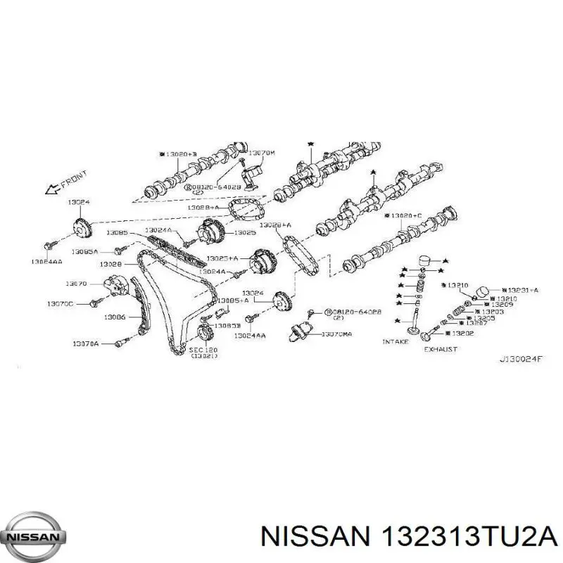 132313TU2A Nissan/Infiniti Гидрокомпенсатор