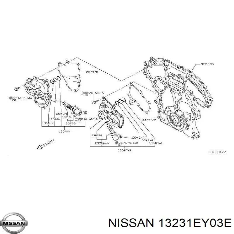 Толкатель клапана гидравлический Nissan/Infiniti 13231EY03E цена, от 108.83 USD