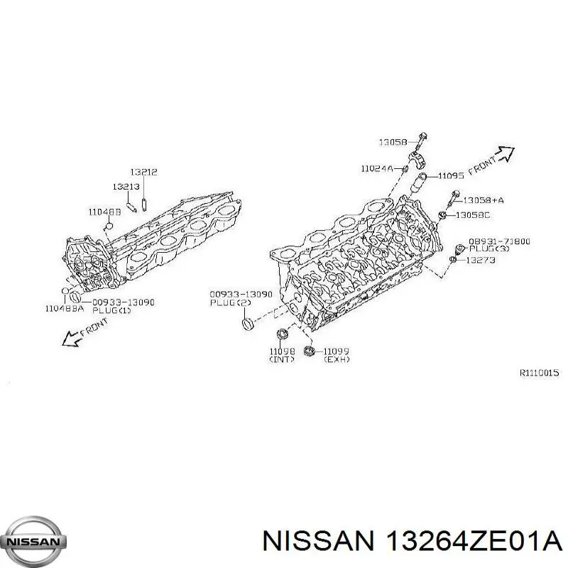 13264ZE01A Nissan 