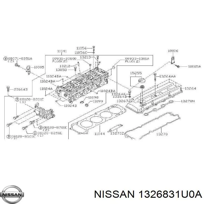 1326831U0A Nissan 