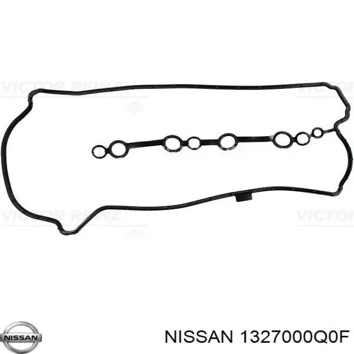 Прокладка клапанної кришки двигуна 1327000Q0F Nissan