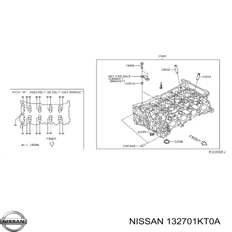 Прокладка клапанної кришки двигуна 132701KT0A Nissan/Infiniti