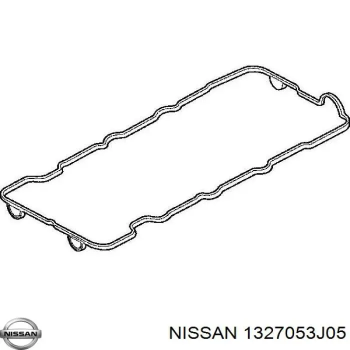 Прокладка клапанной крышки двигателя Nissan 1327053J05