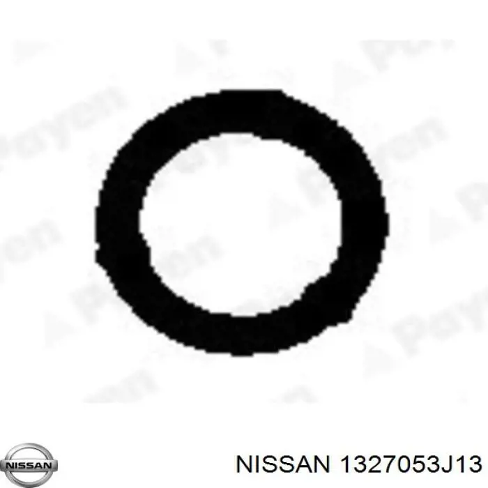 Прокладка клапанної кришки двигуна, кільце 1327053J13 Nissan