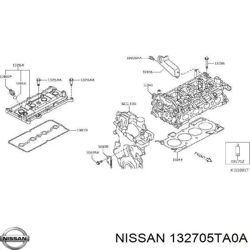 132705TA0A Nissan 