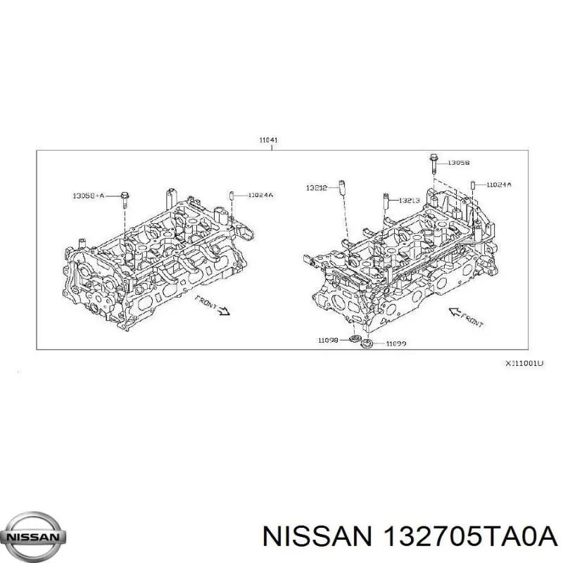 Купить 132705TA0A Nissan/Infiniti 