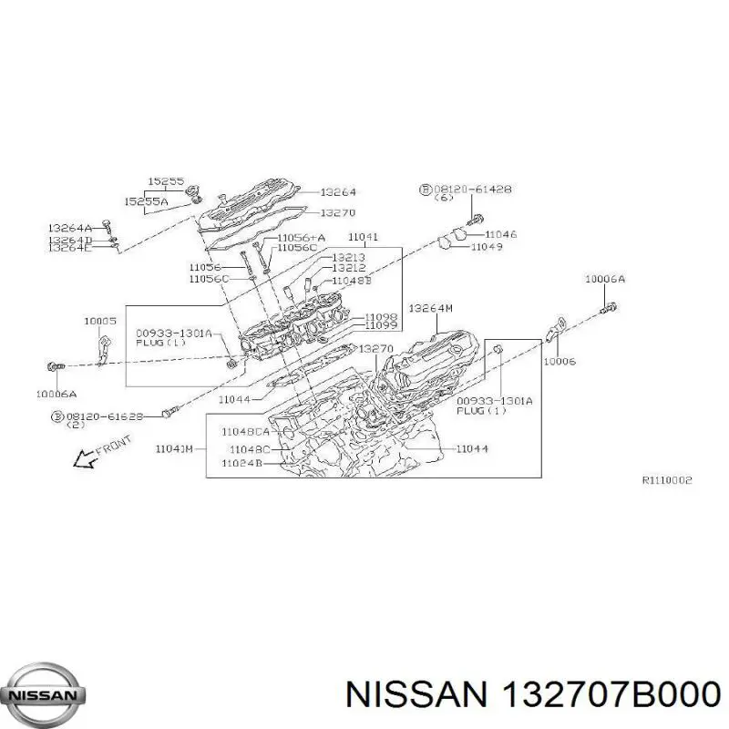  132707B000 Nissan