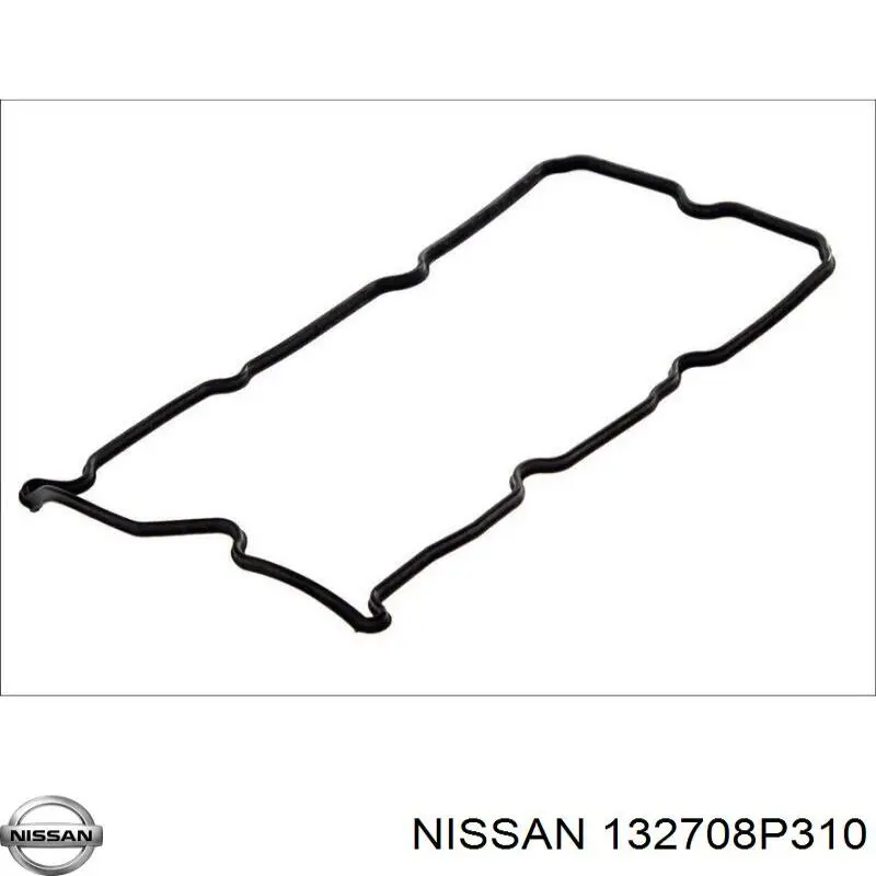 Прокладка клапанной крышки двигателя левая 132708P310 Nissan