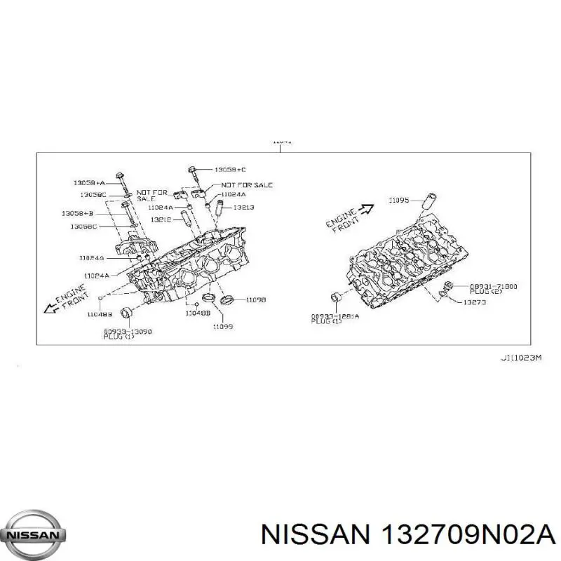  Nissan/Infiniti 132709N02A цена, от 7.23 USD