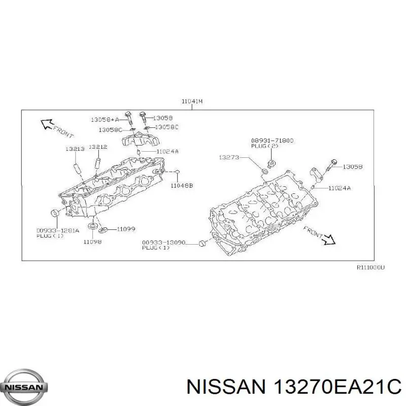  Nissan/Infiniti 13270EA21C цена, от 10.45 USD