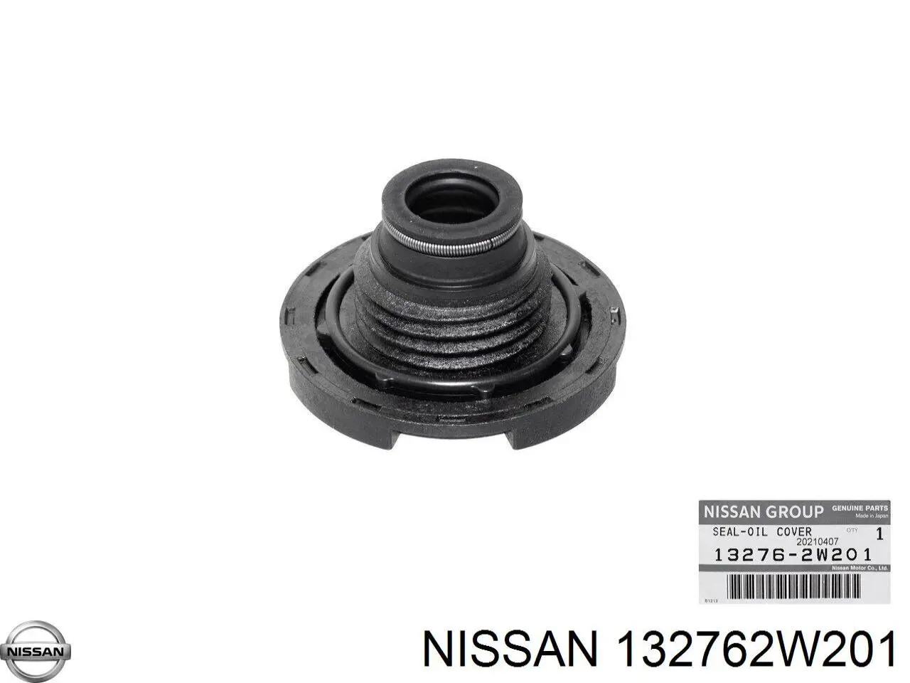 Кольцо уплотнительное свечного колодца Nissan 132762W201