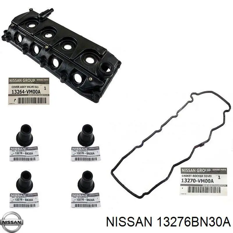 13276BN30A NISSAN Junta anular, cavidad bujía original y equivalente