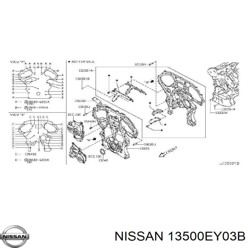 Купить 13500EY00B Nissan/Infiniti 