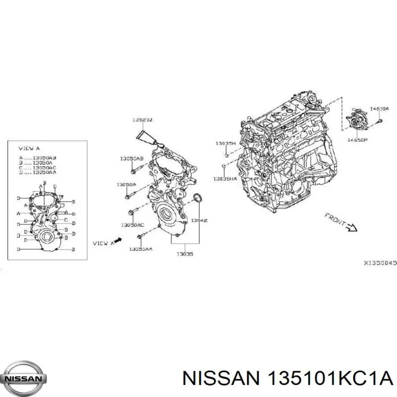 135101KC1A Nissan/Infiniti