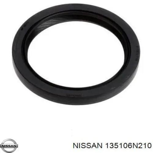 Anillo retén, cigüeñal frontal 135106N210 Nissan