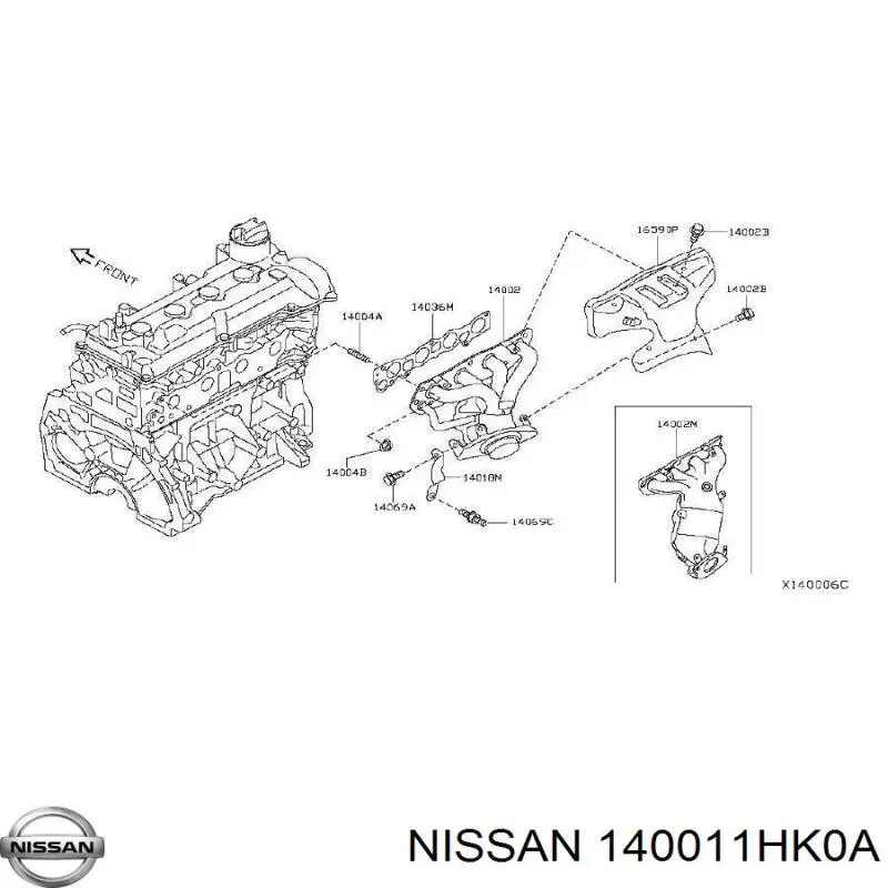 140011HK0A Nissan 