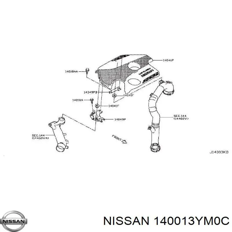 140013YM0C Nissan 