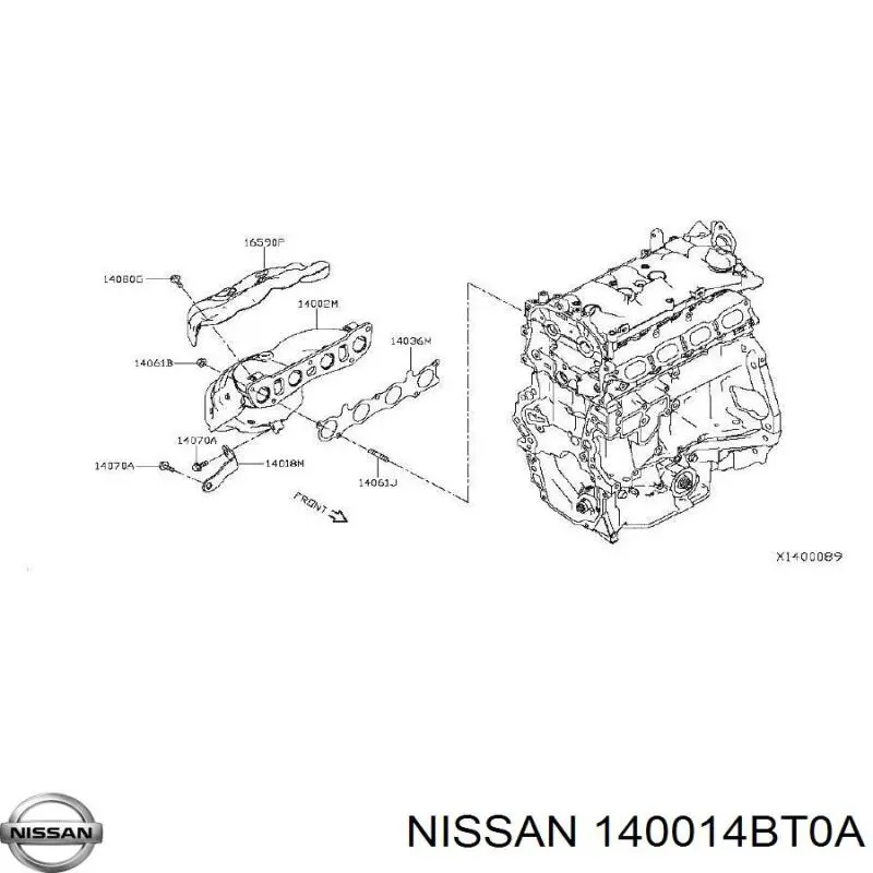 140014BT0A Nissan/Infiniti 