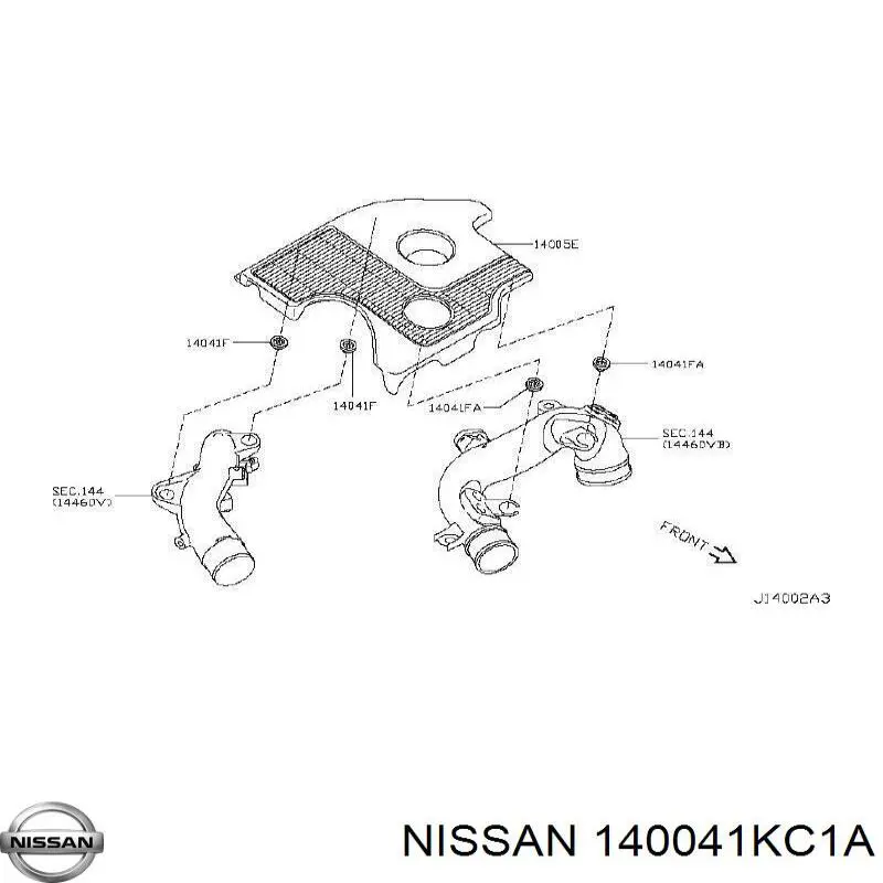  140041KC1A Nissan