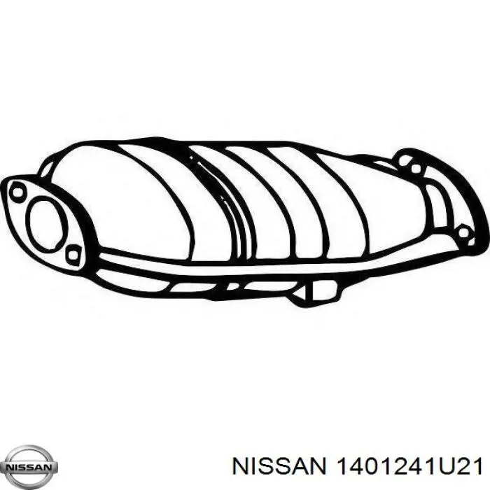 Трубы приемные (штаны) Nissan/Infiniti 1401241U21 цена, от 35.08 USD