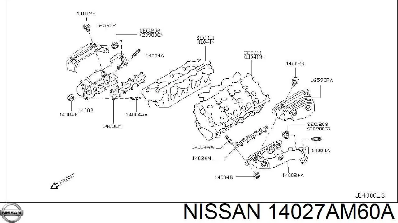 14027AM60A Nissan 