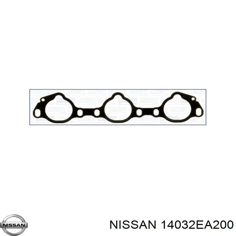 Прокладка впускного коллектора верхняя Nissan/Infiniti 14032EA200 цена, от 11.52 USD