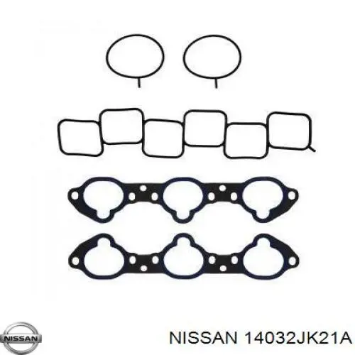 14032JK21A Nissan vedante inferior de tubo coletor de admissão