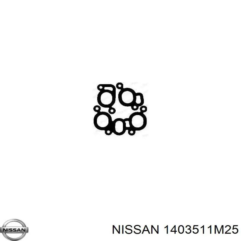 Прокладка впускного коллектора на Nissan Sunny II 