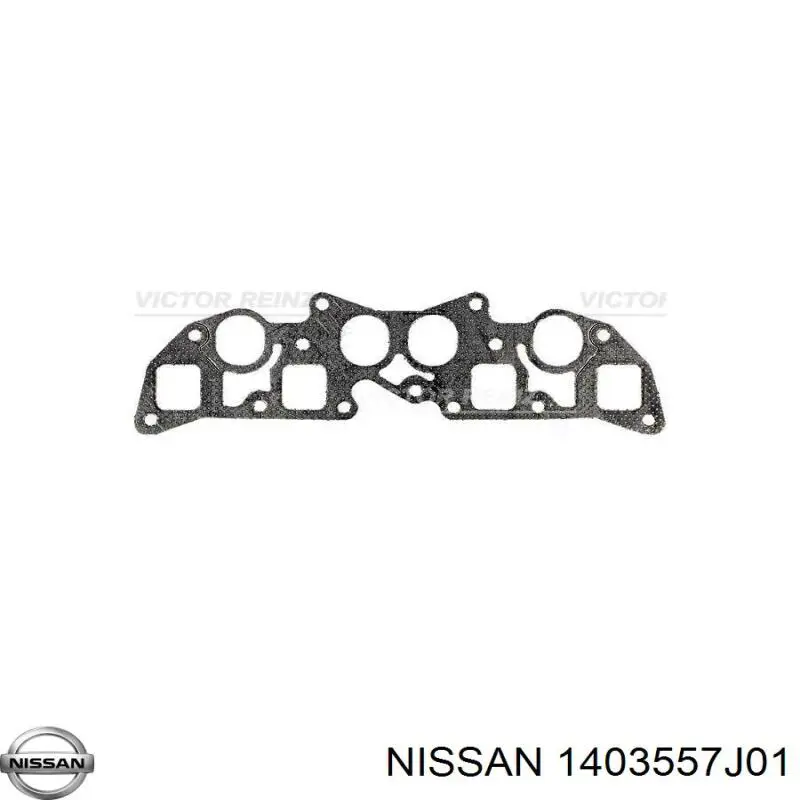 1403557J00 Nissan прокладка коллектора впускного/выпускного совмещенная