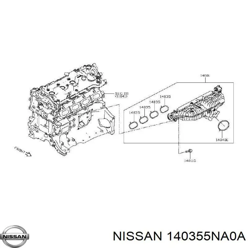 140355NA0A Nissan 