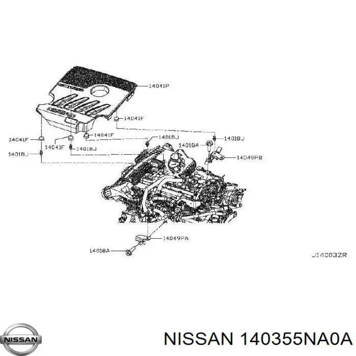 140355NA0A Nissan/Infiniti 