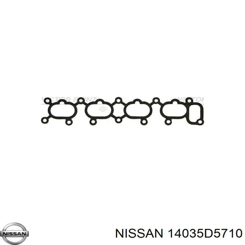 Прокладка впускного коллектора 14035D5710 Nissan