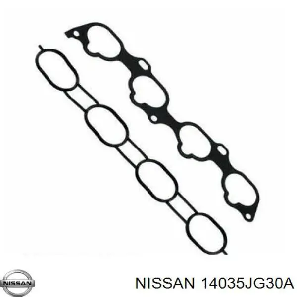 14035JG30A Nissan/Infiniti Прокладка впускного коллектора, верхняя