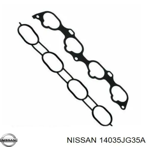 Прокладка впускного коллектора Nissan 14035JG35A