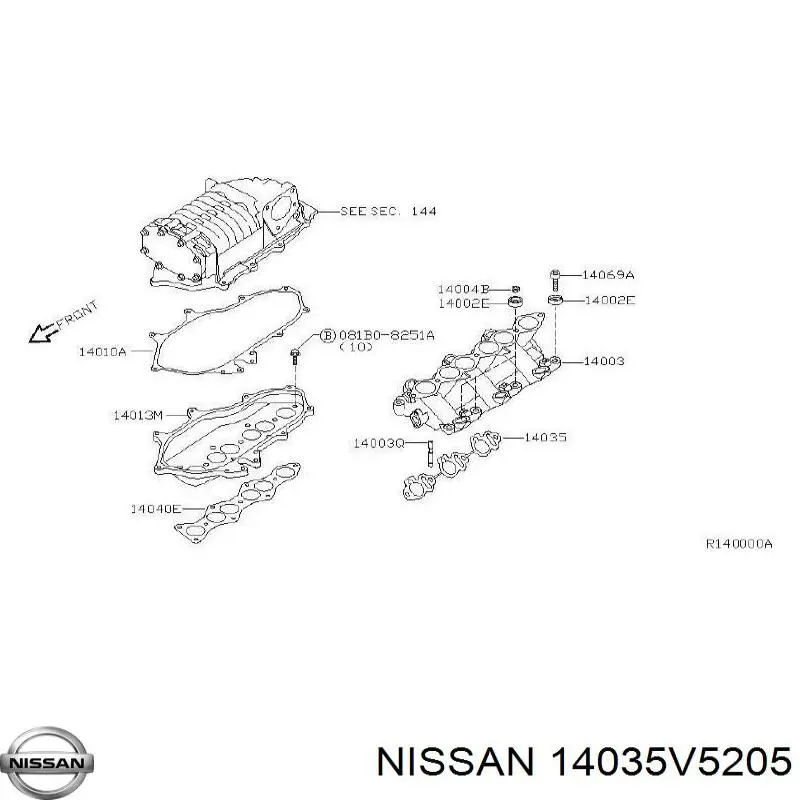  14035V5205 Nissan