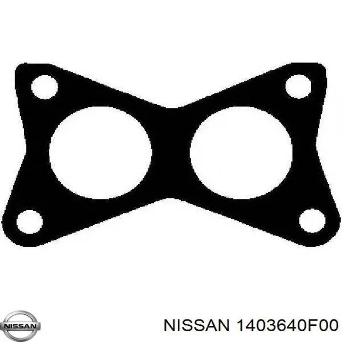 1403640F00 Nissan прокладка коллектора