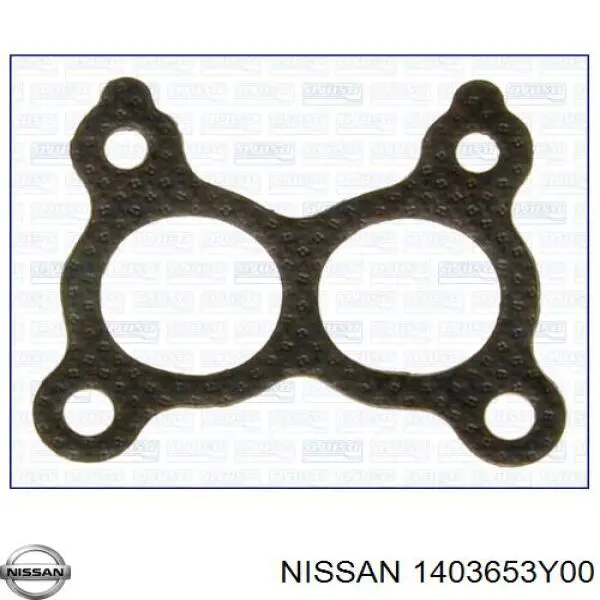 Прокладка выпускного коллектора на Nissan Sunny III 