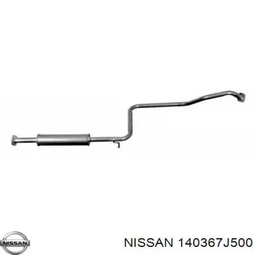 Прокладка коллектора 140367J500 Nissan