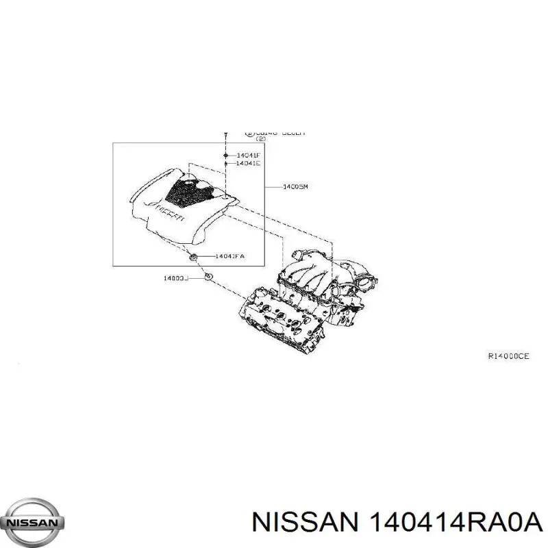  Nissan/Infiniti 140414RA0A цена, от 44.34 USD