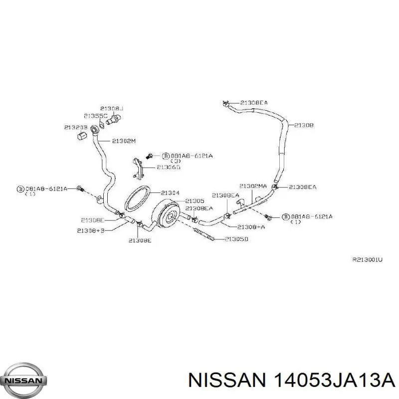  Nissan/Infiniti 14053JA13A цена, от 50.68 USD